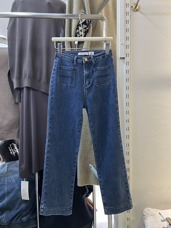 [MEET ME] Comfortable Versatile Simple Jeans 61560 # L