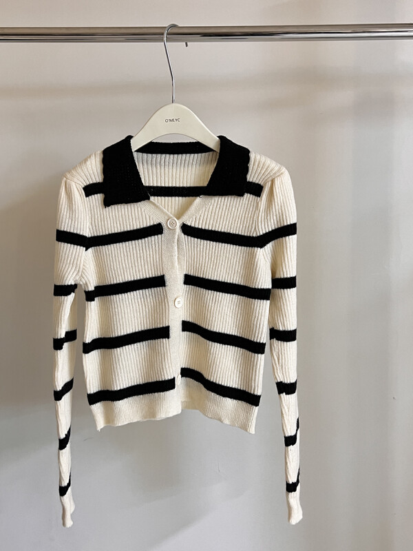 [O MI] Korean Commuting Smooth color color lapel sweater Jersey Cardigan Jersey Cardigan (Loose Korean version) 23396 # FHX