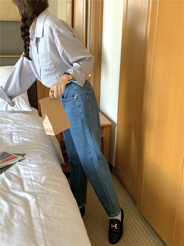 Autumn on the new![ONEDAY] Lean back tight waist comfortable jeans YS-81095 # L