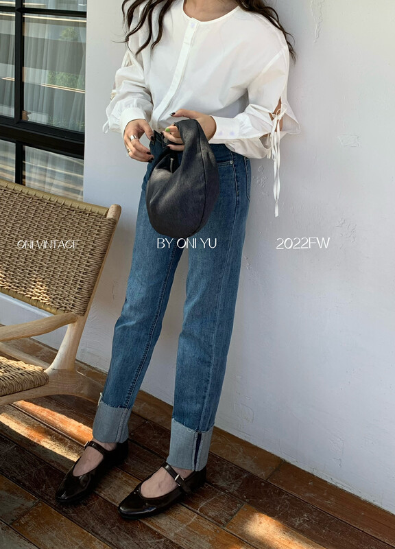 [ONIVINTAGE Ernie] Straight Flip Jeans OW226N6084