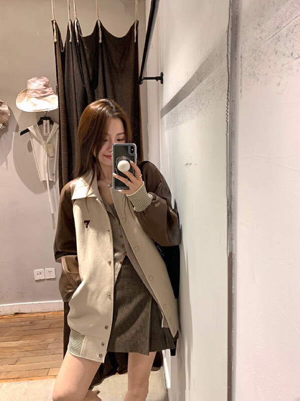 Autumn is new! [BY] Design a small all-match short jacket 0201# HJY