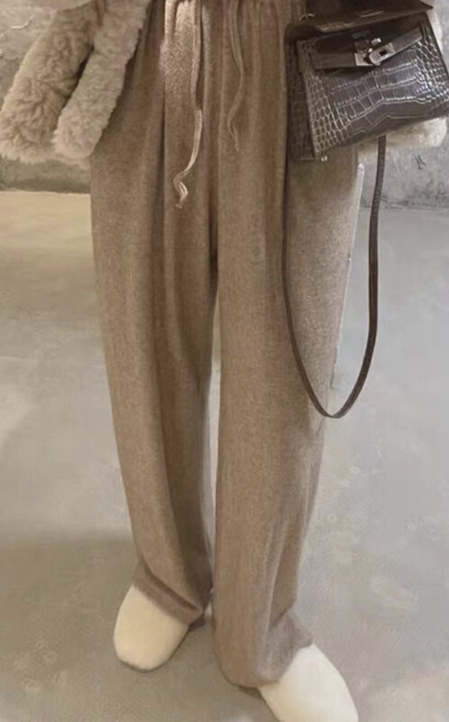New for winter!  【L.L STUDIO】Korean High Waist Versatile Wide Leg Casual Pants 78230# PCZ