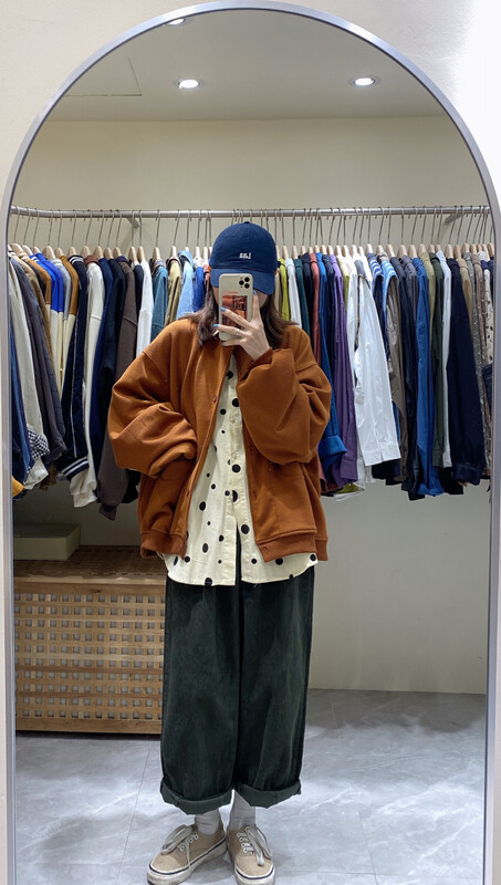 New in autumn! [DA.7] Japanese plaid baseball uniform short jacket YS1-3250# LSL