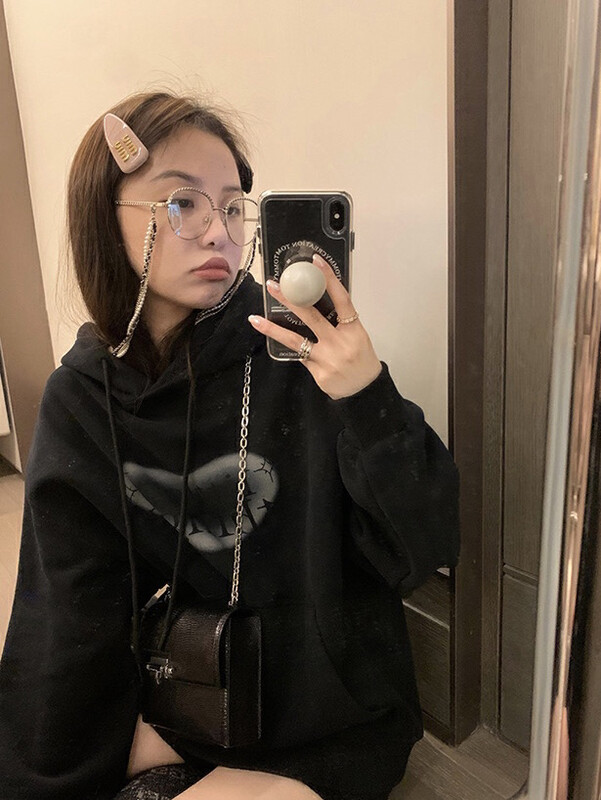 【L.L STUDIO】Korean style hooded all-match sweater 78152# PCZ