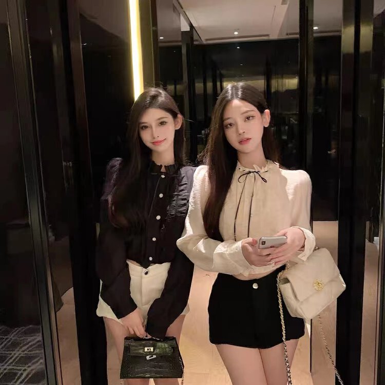 [LINNA] Design sense of retro Korean personality slim casual shorts 7092# JJ