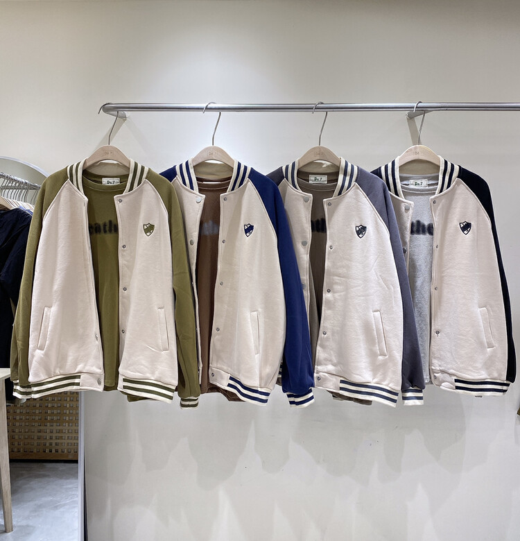 【DA.7】Loose Versatile Embroidered Short Jacket 3262-# LSL