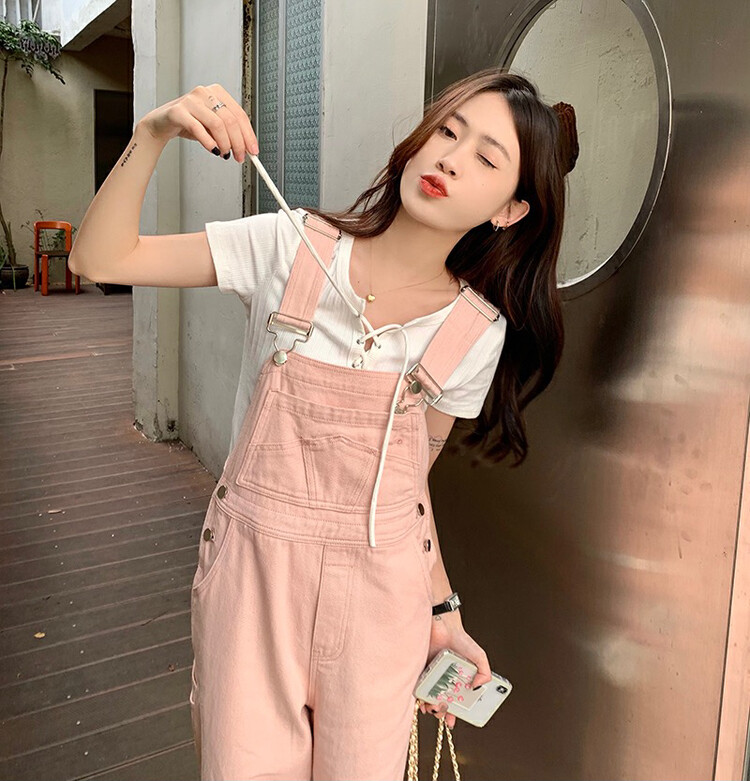 [BY] Loose niche age-reducing overalls 6149# CL
