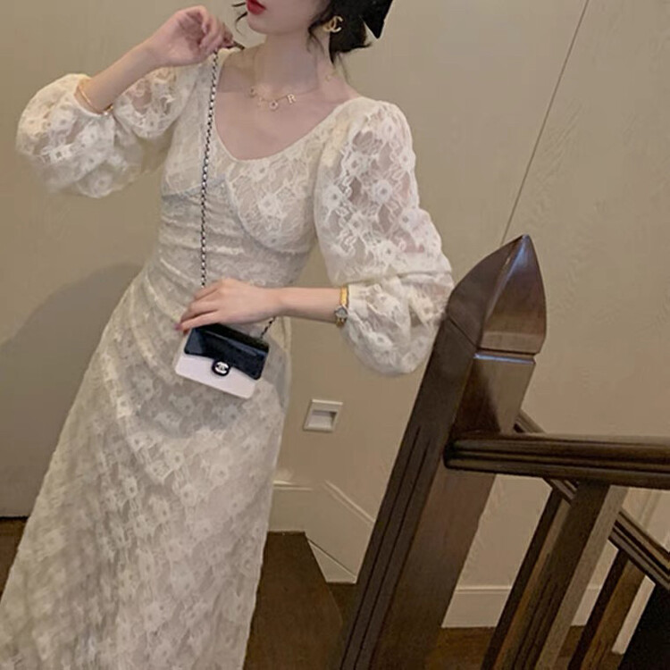 【L.L STUDIO】French retro dress 78153# PCZ