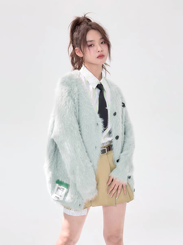 New in autumn! [BY] Solid color all-match Korean warm sweater 0713# HJY