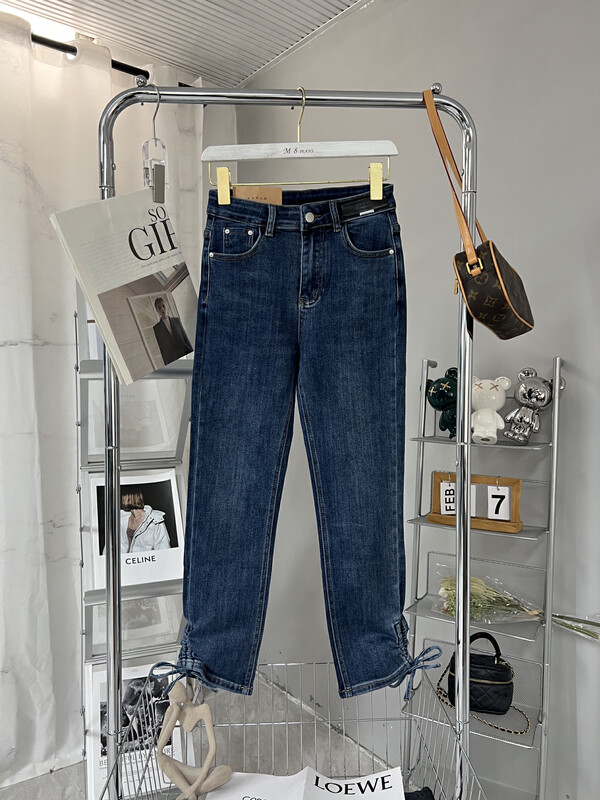 Original price 77.83! New in autumn! [M8 denim] Korean straight all-match jeans TN31282# JHY