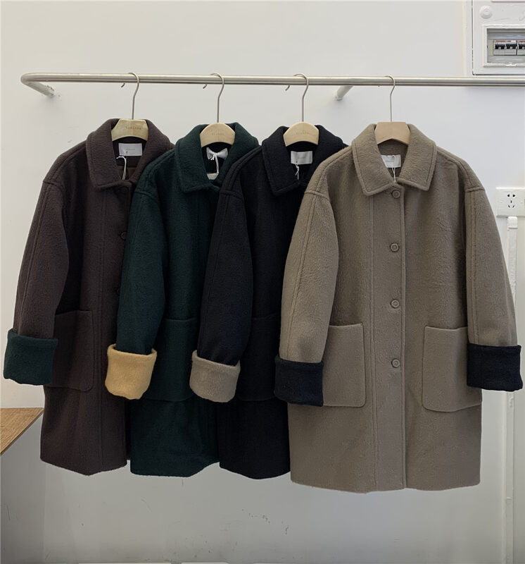 New for winter!  【SANBARA】Collage Fashion Loose Coat 9709# LSW