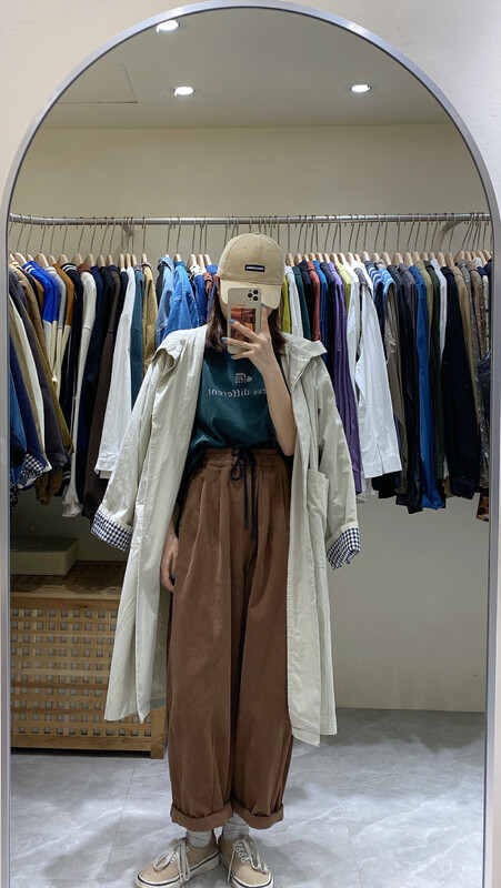 Autumn is new! [DA.7] two-piece hooded windbreaker with plaid fake (excluding inner build) YS1-3238# LSL