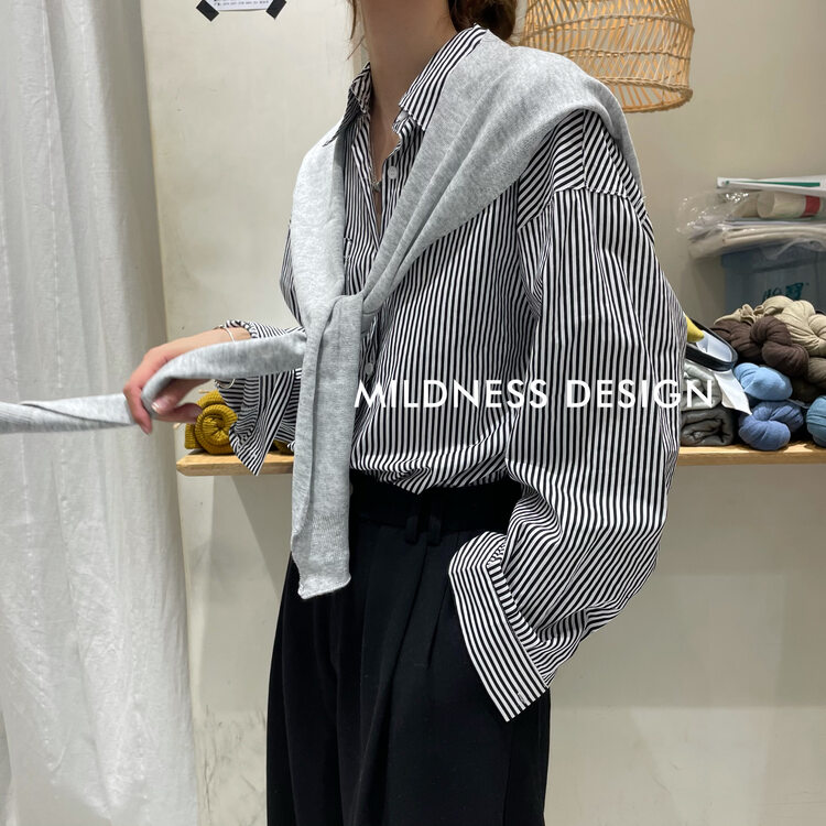 New Year in Early Autumn! [MILDNESS] Plain simple and versatile knitted shawl 2140 # FHX