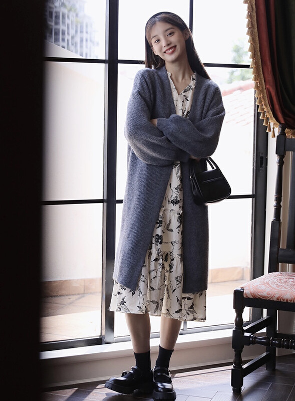 Autumn is new! [BY] Korean version of the straight tube soft waxy warm sweater 7409# HJY