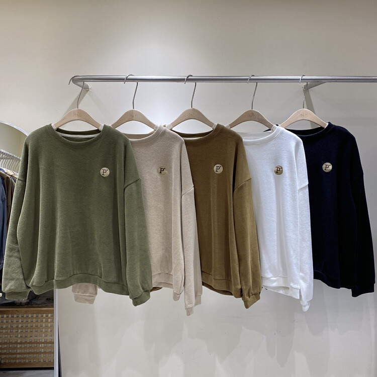 New in autumn! [DA.7] Letter pattern casual loose sweater YS1-3227# LSL