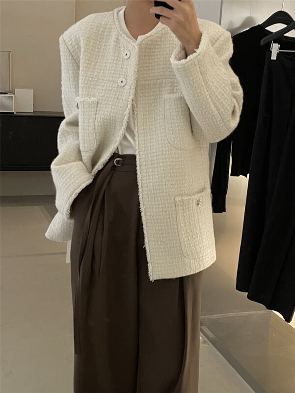 Original price 208.99! [CLEAN SPACE] Xiaoxiangfeng Heavy Industry Pocket Loose Short Jacket 33239