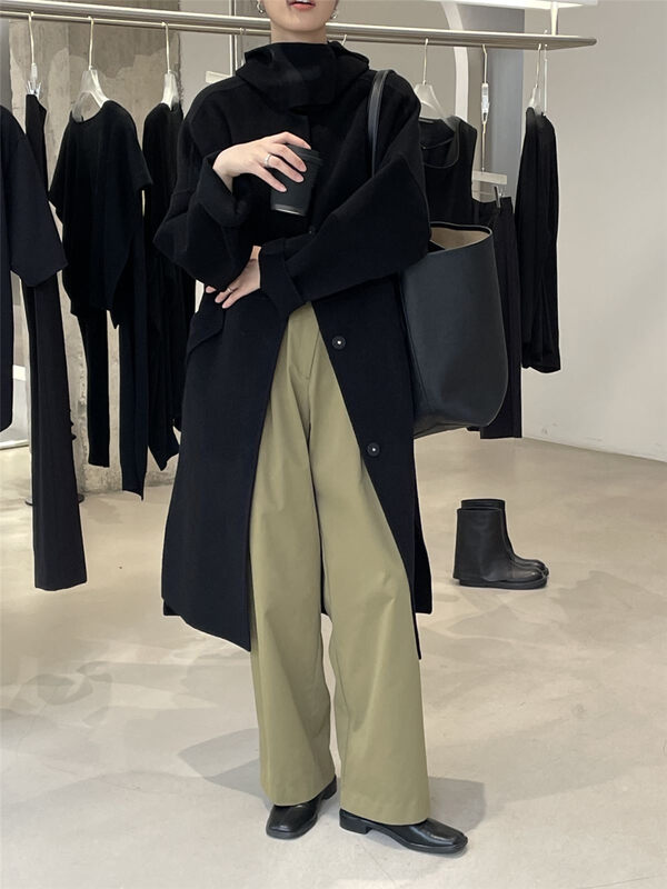 【CLEAN SPACE】High-quality loose hooded coat 32560# CQW