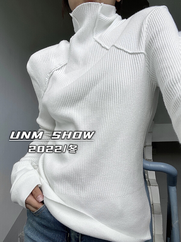 【UNM-SHOW】Pullover Neat Comfortable Versatile Knit Sweater 6688-# WTT