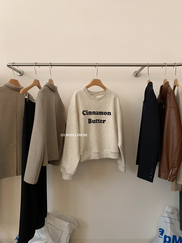 【IMISS】Korean version fleece letter printing sweater sweater QK7137# FHX