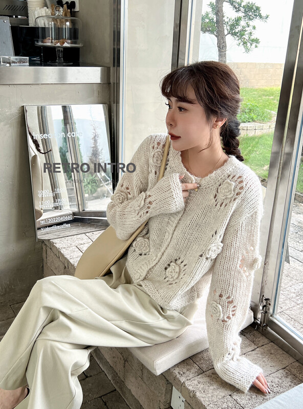 【RIN】Knit Cardigan R2275