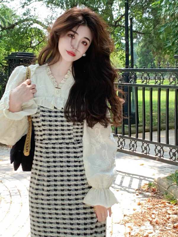 【KIKI STUDIO】Han Shu little feminine dress 6922# HJY
