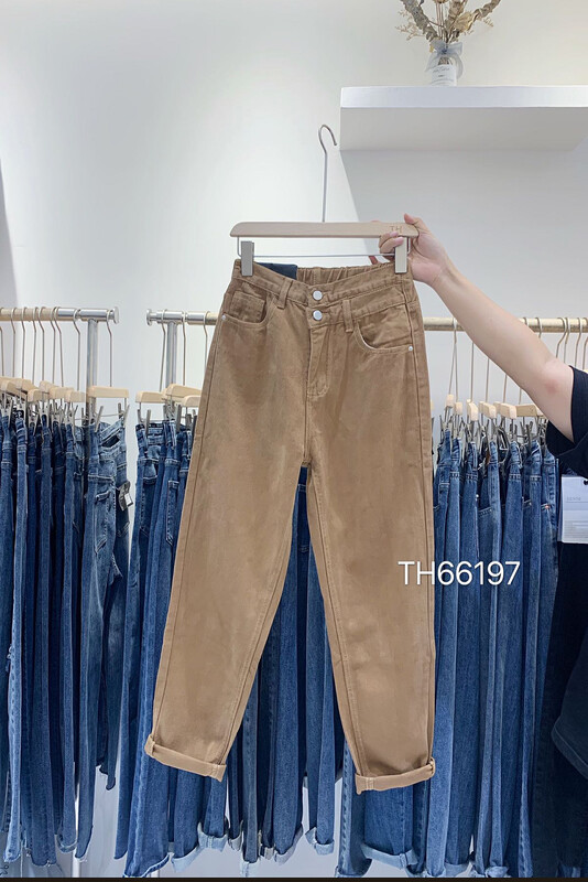 Original price 73.32! 【T.H】Korean loose harem jeans 6619700# LSW