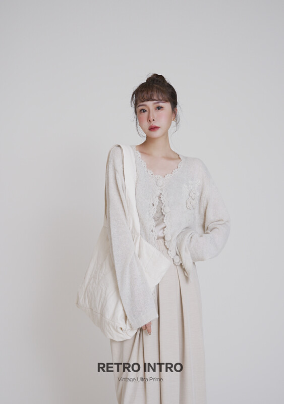 【RIN】Japanese casual heavy industry jacquard niche sweater R2213# CQW