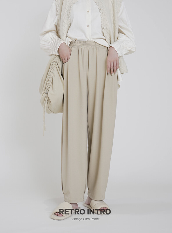 【RIN】Simple and casual Korean style all-match commuter casual pants R21368