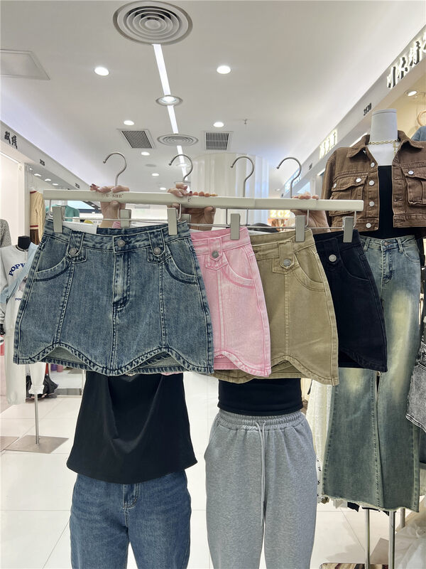 【U.SHE】Simple Design Casual Culottes 8R2237# JJ
