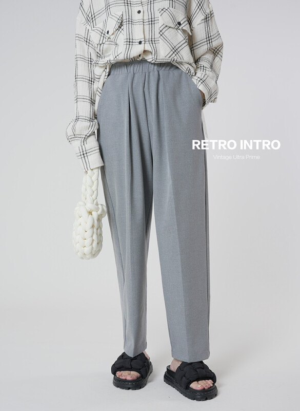 【RIN】Simple casual temperament comfortable drape casual pants R21610