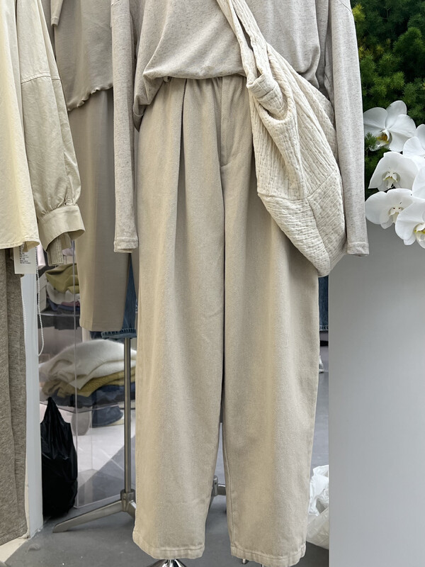 【RIN】Loose Versatile Wide Leg Pants Casual Pants 21355# CQW
