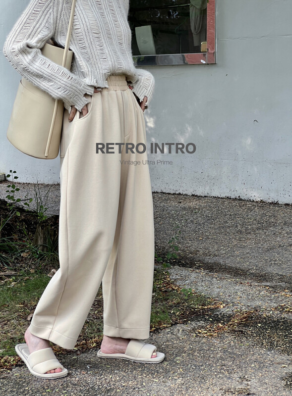 【RIN】Casual Simple Temperament Versatile Commuter Casual Pants 21390