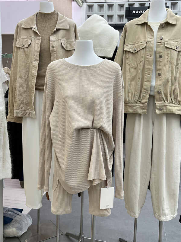 [RIN] Korean simple commuter all-match riding suit 21598