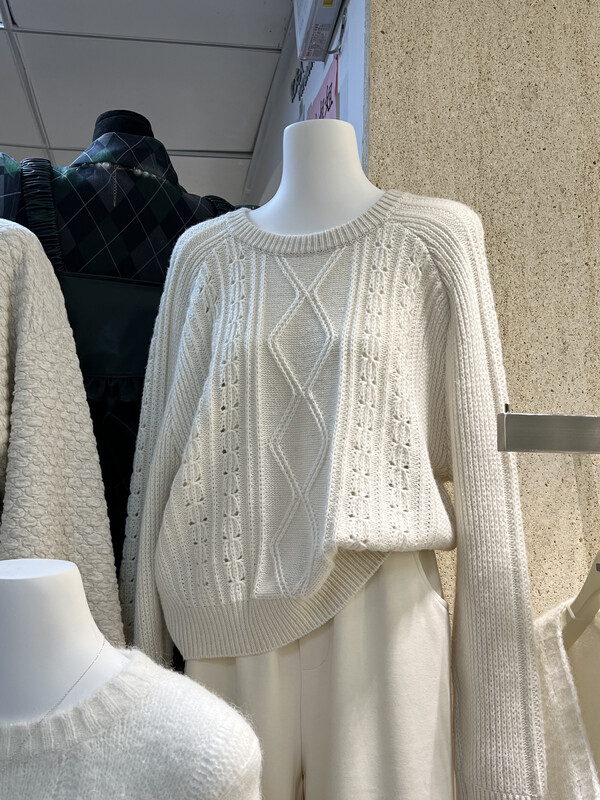 【RIN】Commuter Lazy Wind Versatile Sweater 2276