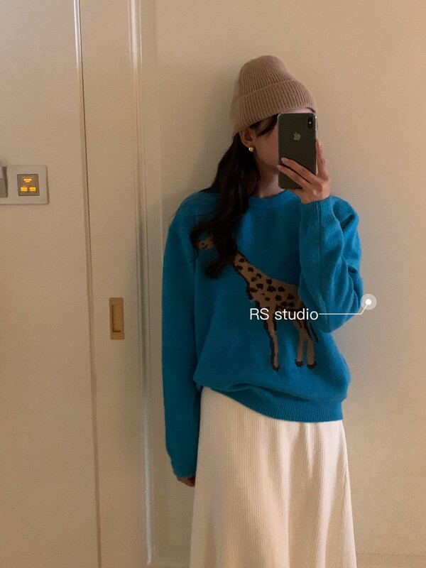 【RS】Pullover all-match Korean style warm sweater M2505# FHX
