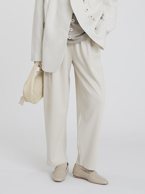 【RIN】Casual Simple Versatile Loose Slim Casual Pants R21396