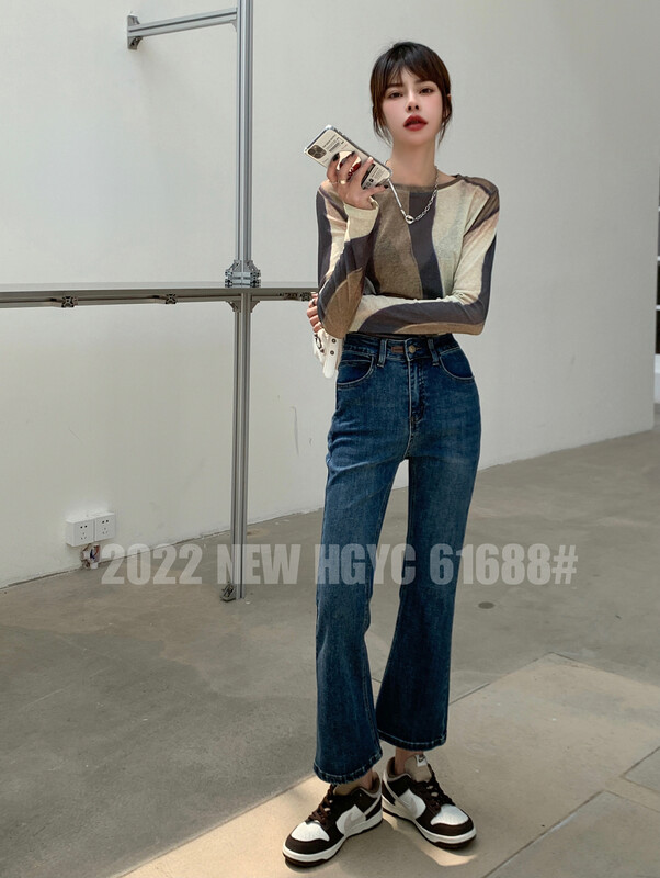 Original price 71.06! [Korean original] autumn slim flared jeans 61688
