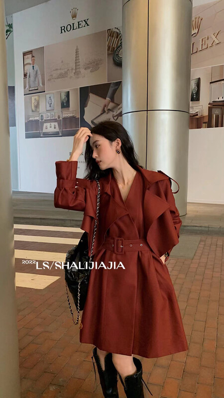 【LS】Korean Gentle Goddess Fan Short Jacket + Fashion Dress Suit 60195# JHY