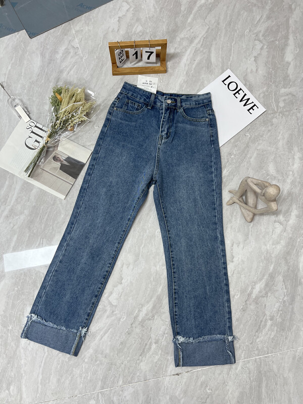 Original price 76.70! New in autumn! [M8 denim] Korean straight-leg all-match jeans TN8161# JHY