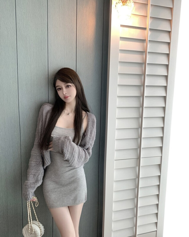 New for winter!  【Amanda】V-neck hollow fashion warm sweater 5270# PCZ