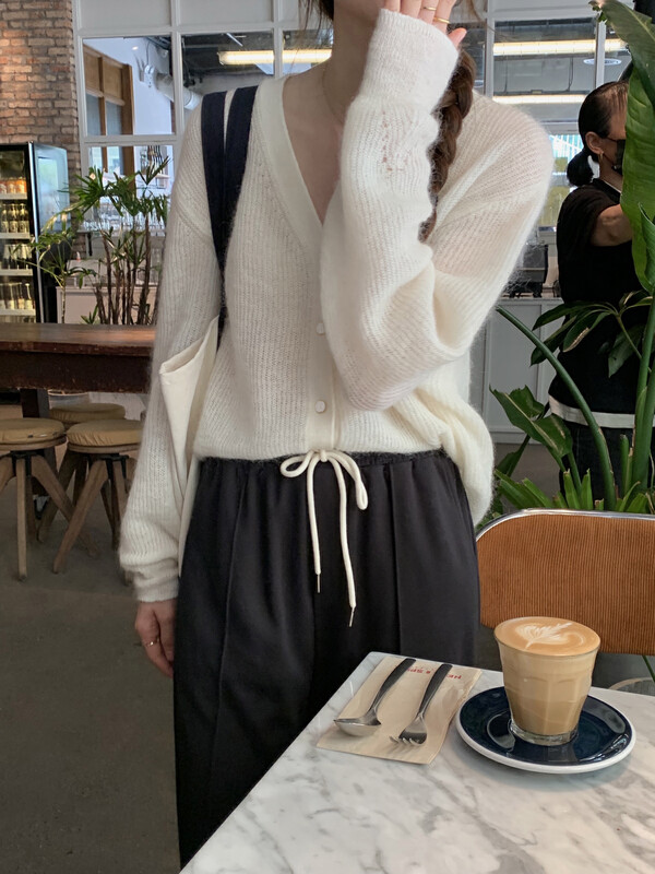 Original price 130.72! New in early autumn! [T.G] Long-sleeved all-match Korean knitted cardigan 17726# CLS