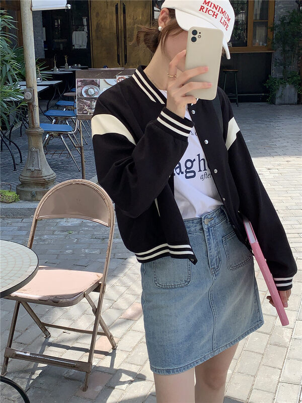 Original price 157.79! 【T.G】Korean fashion all-match casual short jacket A17732# CLS