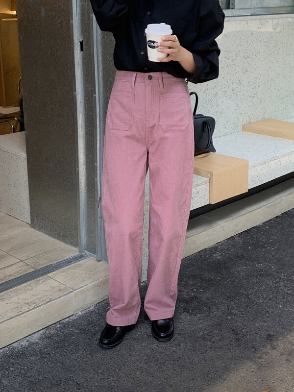 New in autumn!【T.G】Slim straight all-match casual pants 18531# CLS
