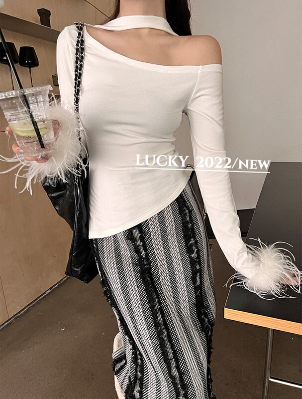 【LUCKY】Solid Color Versatile Korean Shirt 9575# ZXX