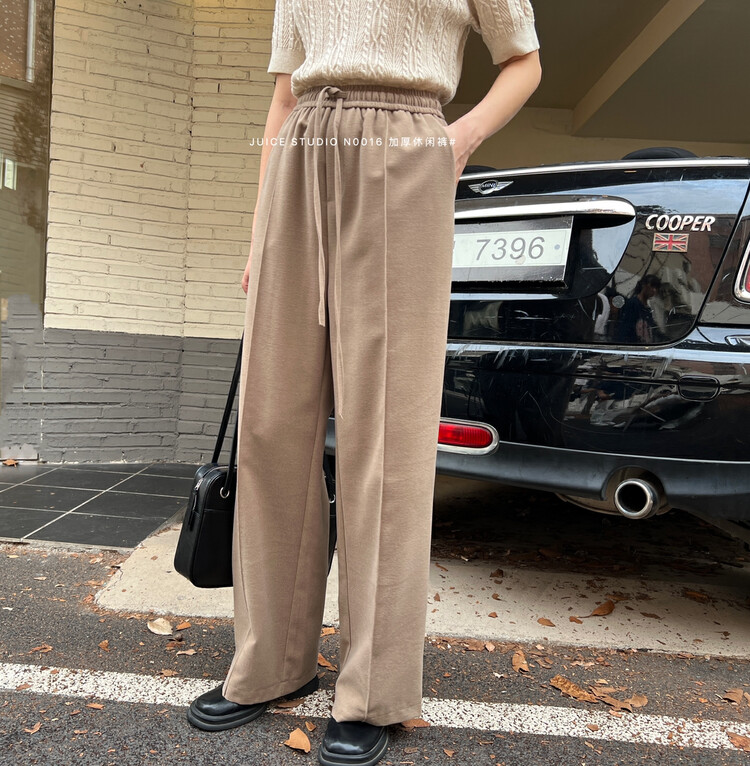 Original price 63.16! [JUICE] Thin nylon casual pants N0016