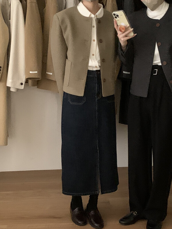 New in winter!【T.G】Fashionable Korean style short coat 18658# CLS