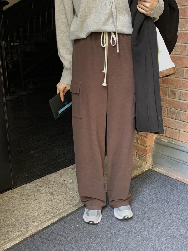 New in winter!【T.G】Korean wide-leg loose and slim casual pants 18567# CLS