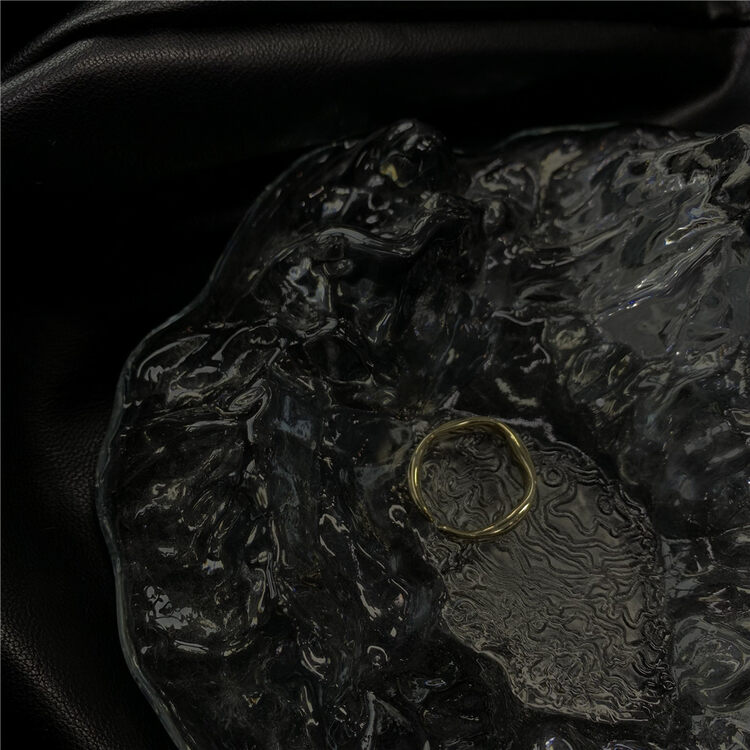 [Concept Store - Object Reverse] Simple Texture Open Ring (with Box Random) WE-KA09979G0Z# CHO
