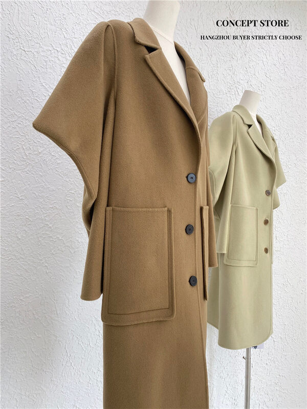 Pre-sale for 10 days [Concept Store - Object Reverse] Fashionable Large Pocket Coat DMHS-21854# CHO