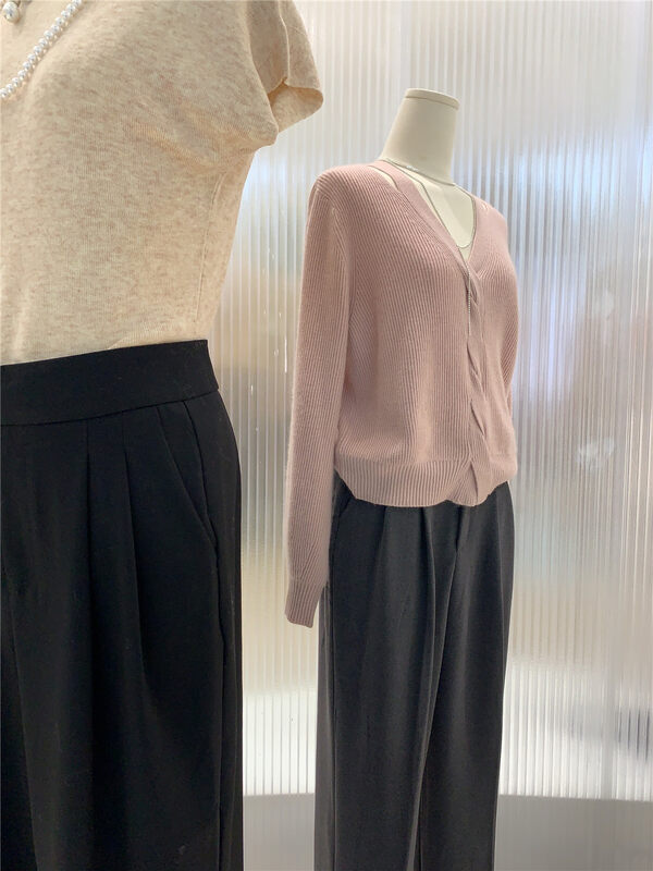 [Concept Store - Object Reverse] Textured Commuter Slim Fit Trousers DV-1100# CHO